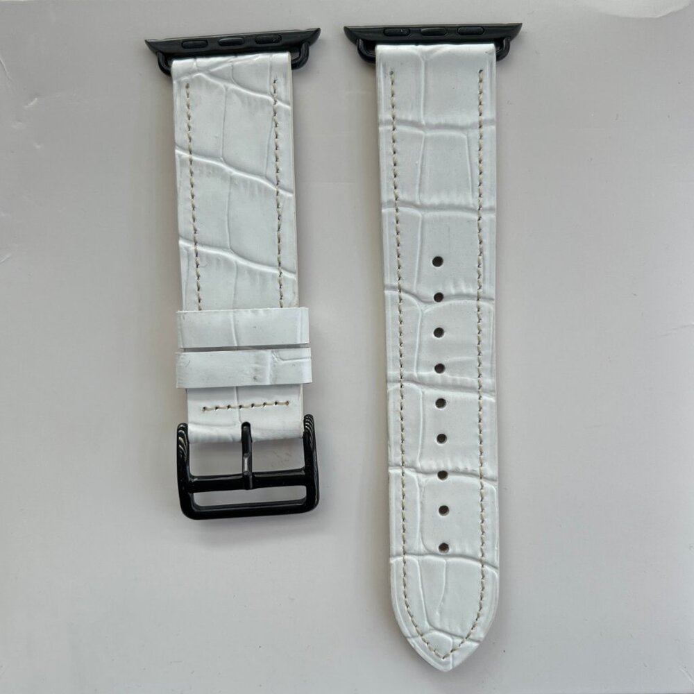 NEW Apple Watch Band Genuine Leather Strap Size 42/44/45mm